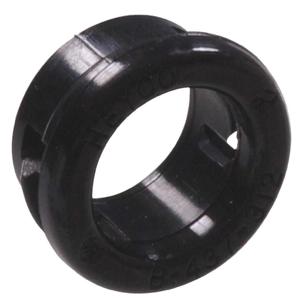 15 Pack Snap Bushing Black Nylon Short 5/8 Inch Model 58161 Protector
