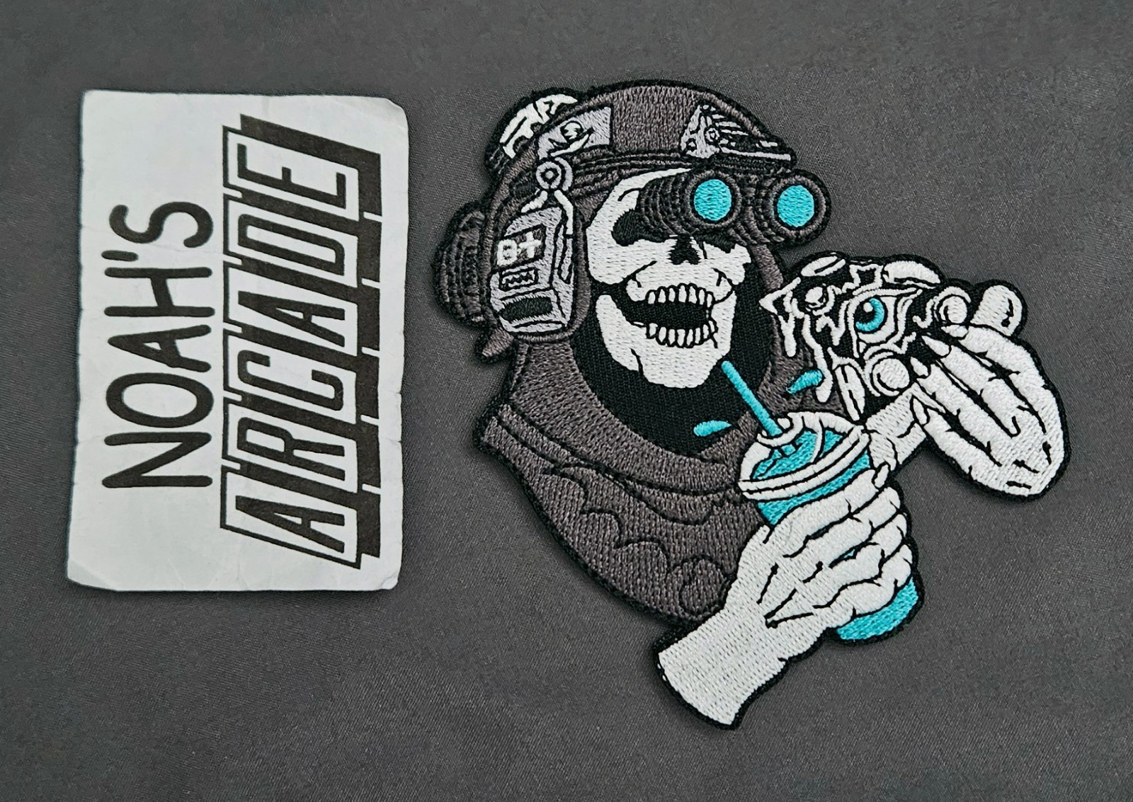Wasteland Kooks x White Phosphor x Room Temp Pizza Misfortunes Embroidered Patch