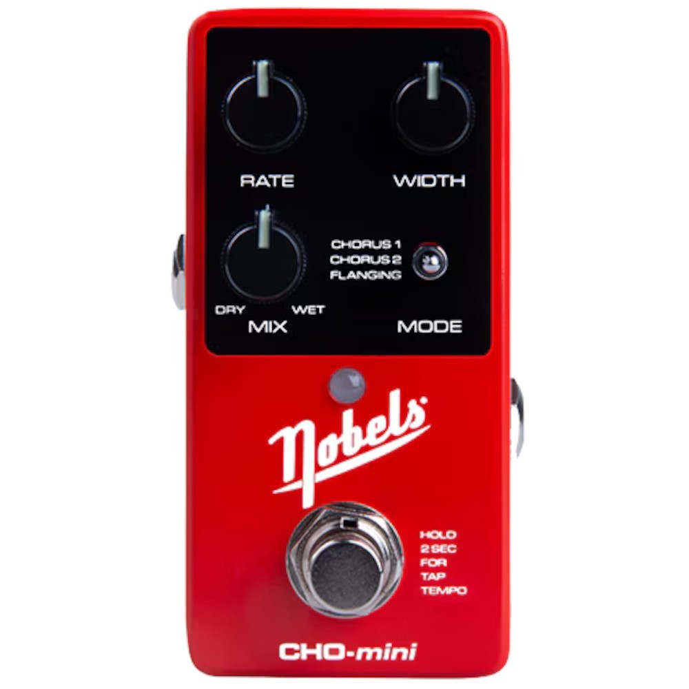 Nobels Effect Pedal Digital Chorus Flanger Stereo With Tap Tempo