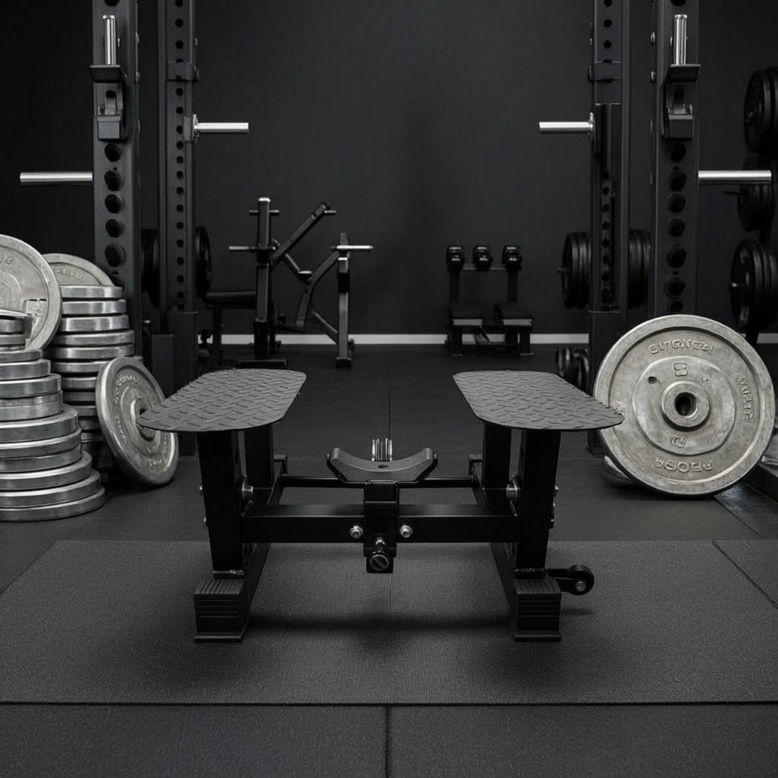 Deadlift Platform Diamond-Plate Squat Platform Textured