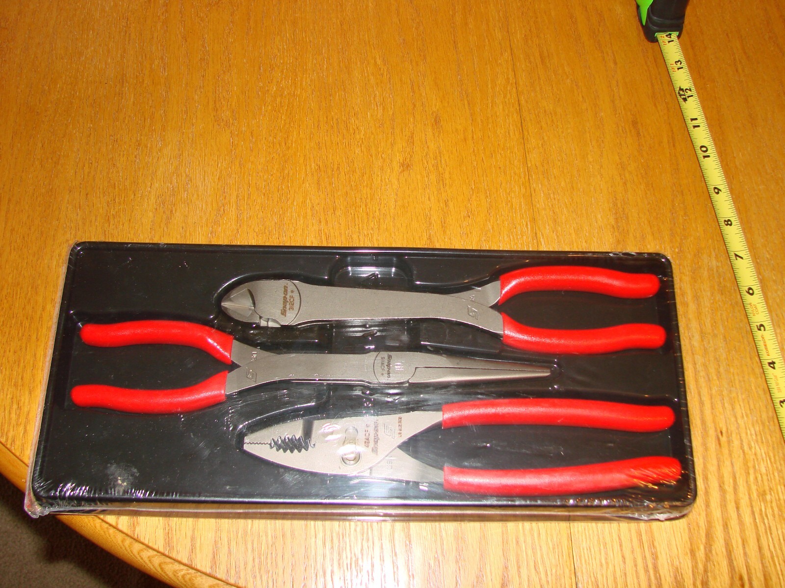 snap on 3pc. plier set NEW