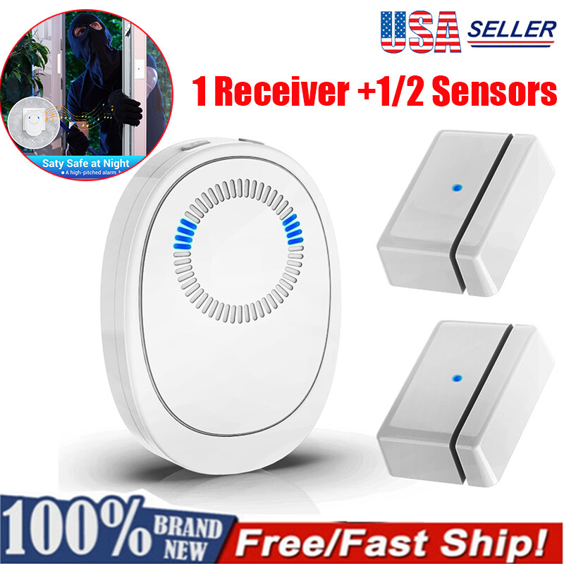 Magnetic Sensor Wireless Window Door Open Sensor Alarm 58 Chime Home Security
