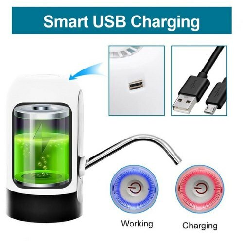 3X Water Bottle Switch Pump Electric Automatic Universal Dispenser 5 Gallon USB