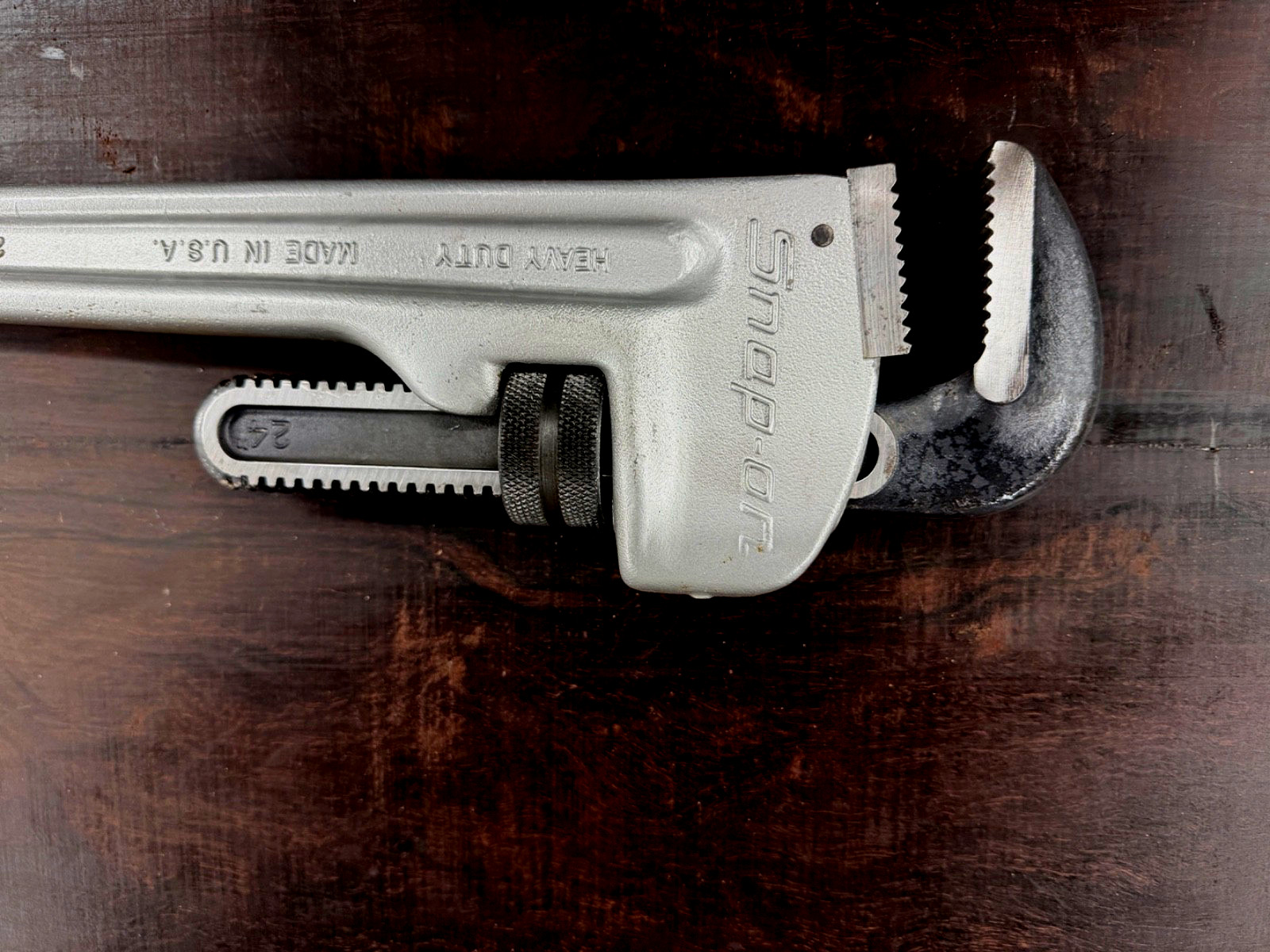 Snap-On PWA24A 24inch . Aluminum External Pipe Wrench *USA*