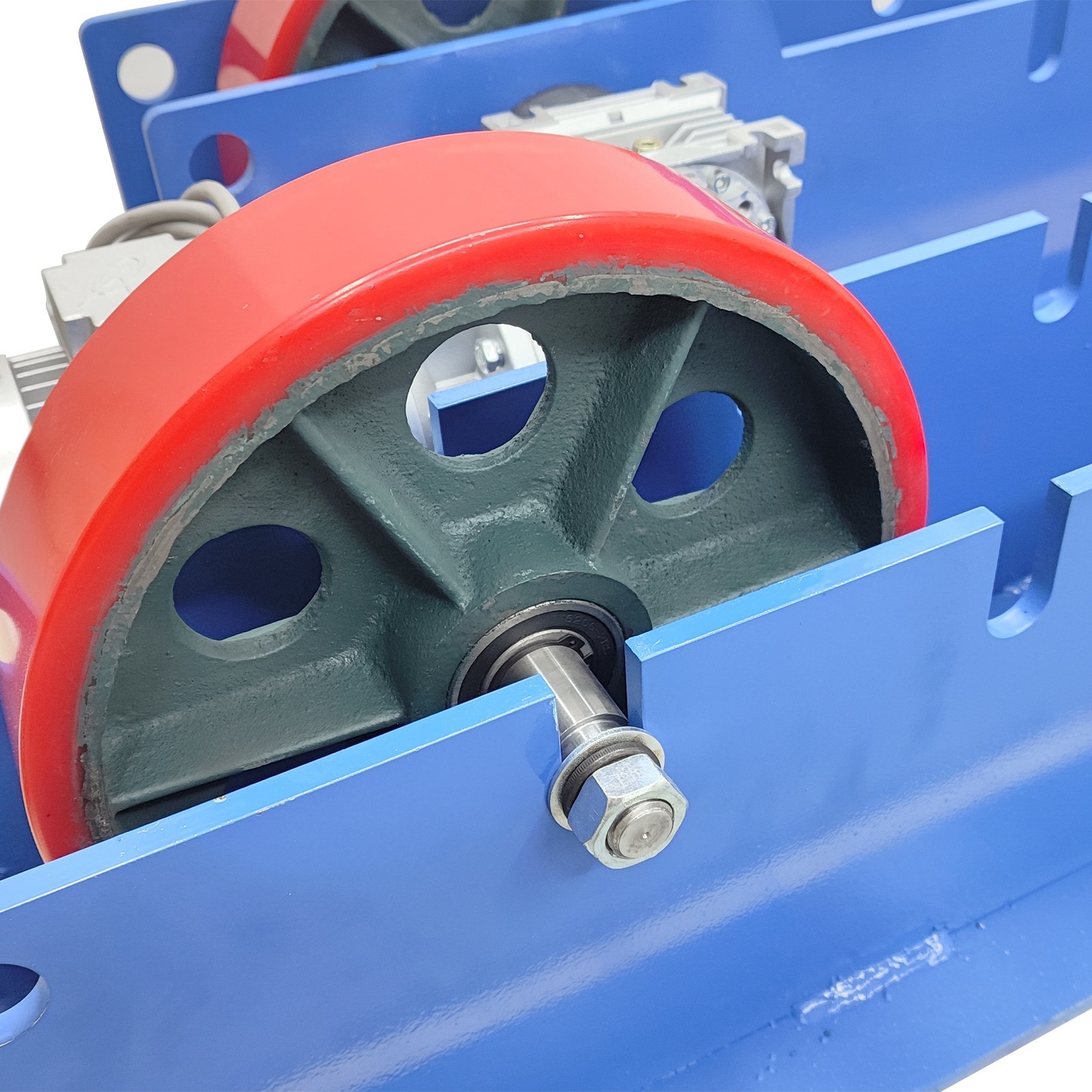 3 Ton Adjustable Welding Turning Roller Stand Rack Pipeline Welding Frame 220V