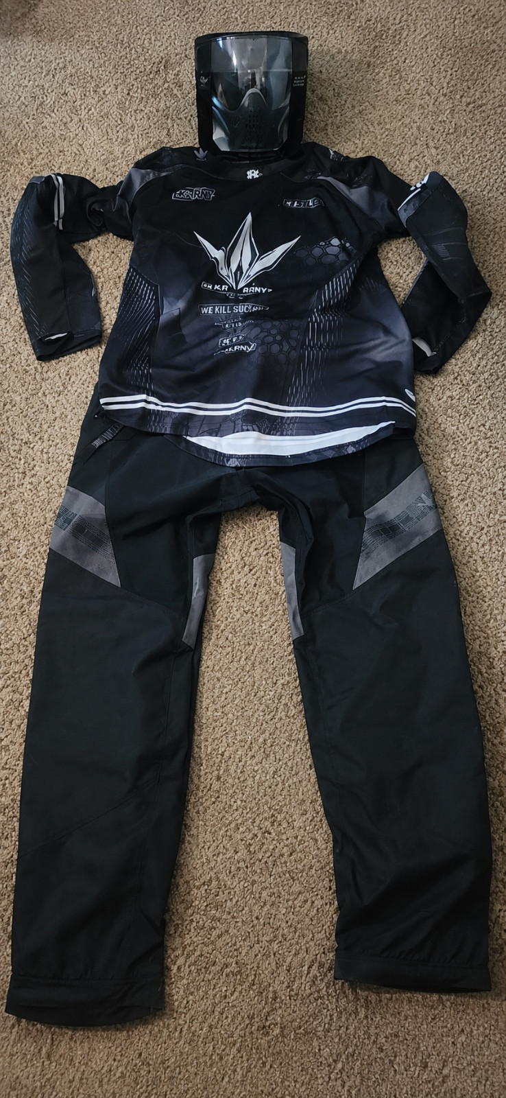 Brand New Bunkerkings Paintball Bundle XLARGE