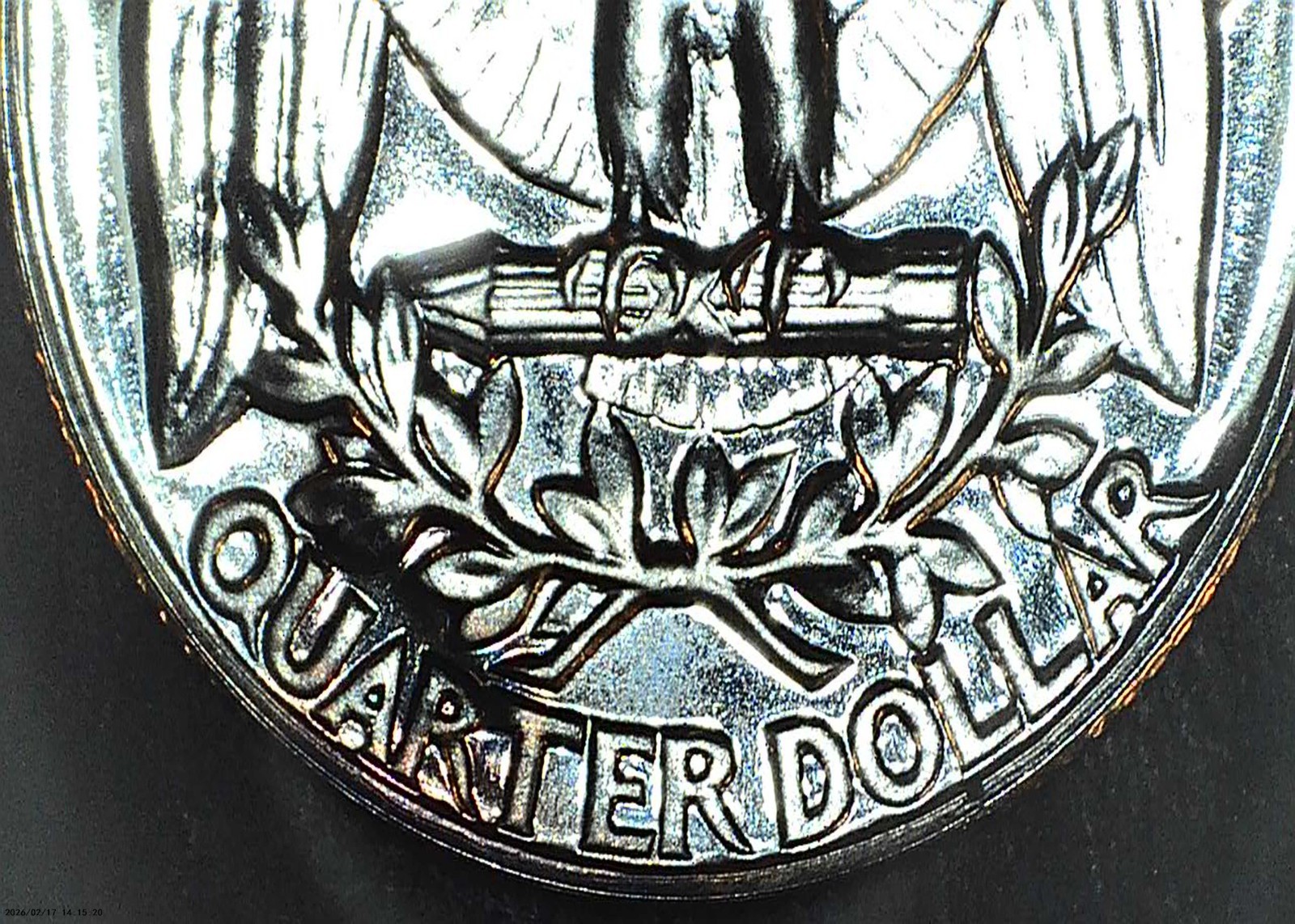 1957 Washington Quarter Uncirculated quality. 90% Silver. Mint Strike