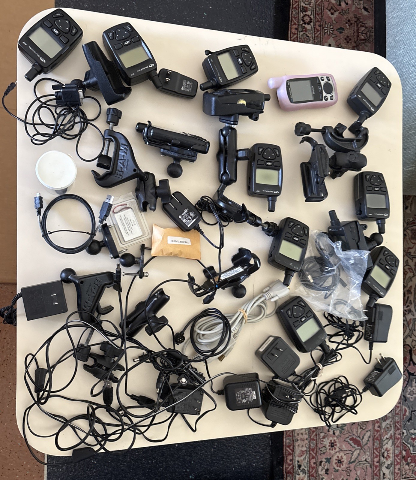 SkyGolf GPS Rangefinders With Accessories &Parts. Cart Mount Kits. Etc. See Pics