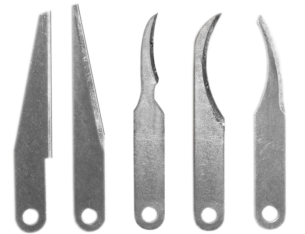 Excel 5-Piece Assorted Carving Blades