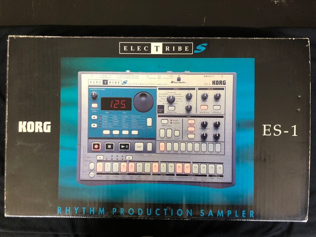 KORG ES-1 ELECTRIBE S Rhythm Production Sampler Synth Sequencer Tested