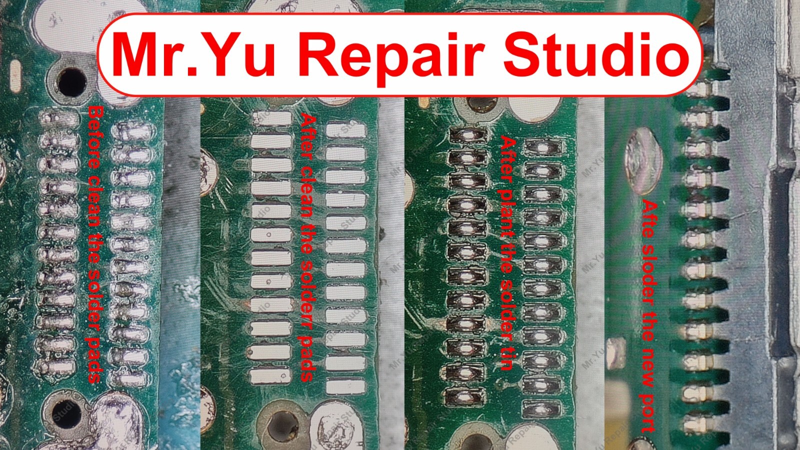 IPAD 7/8/9/MINI 4 Charge Port Replacement Service