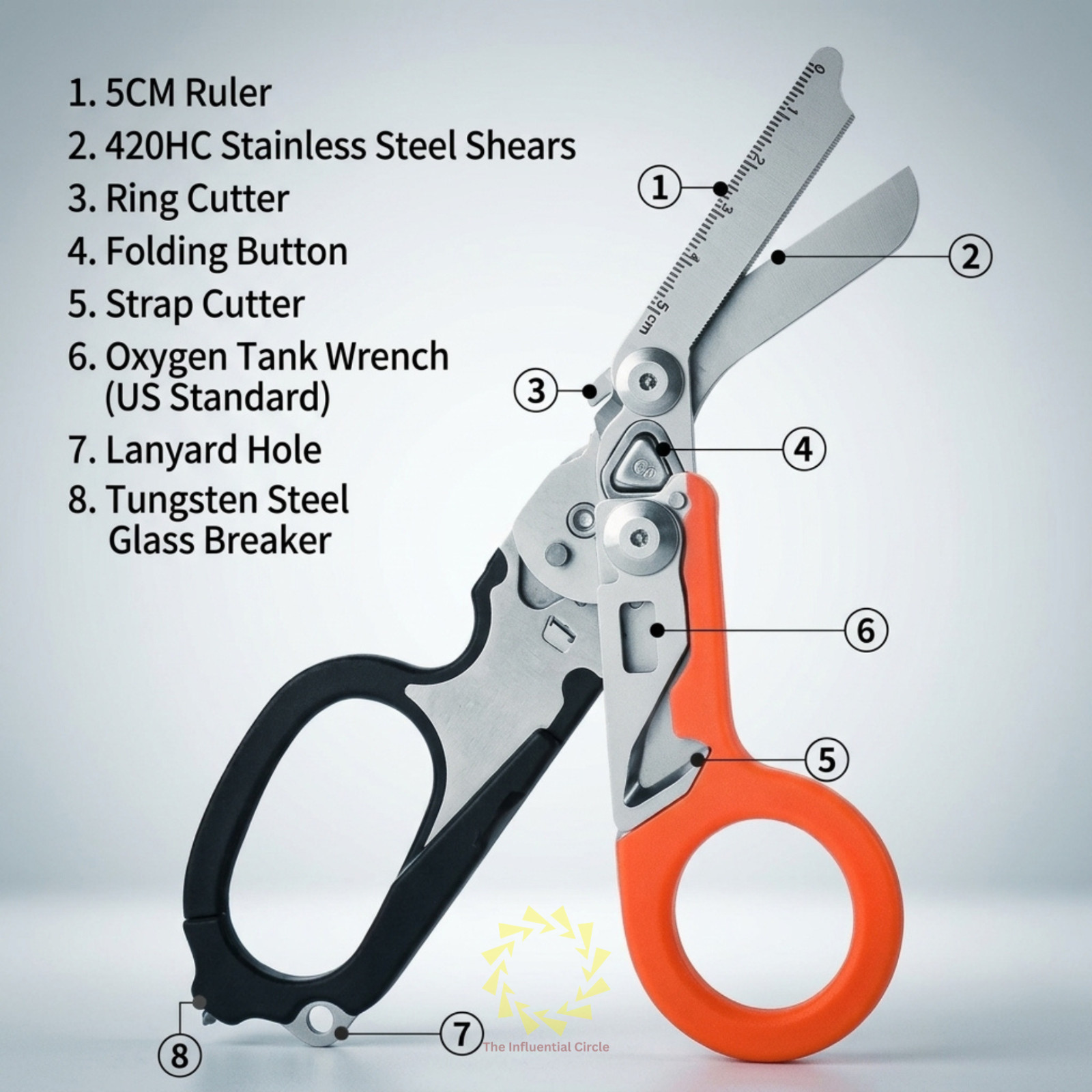 Multifunction Scissors Leatherman Raptors First Aid Expert Tactical Folding USA
