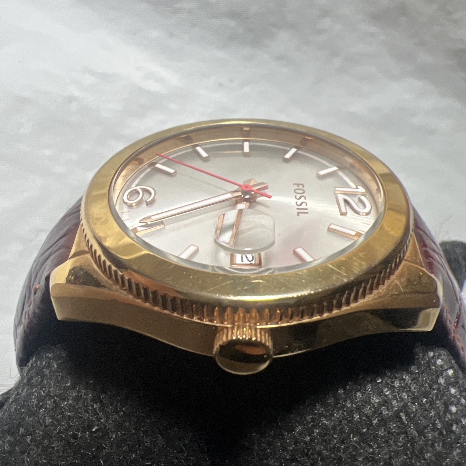 Fossil classic, magnify date,5ATM,ES3770SET,40mm , men’s woman watch,very Clean