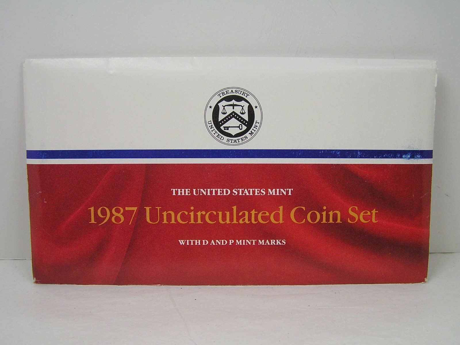 US Mint 1987 Uncirculated Coin Set P & D