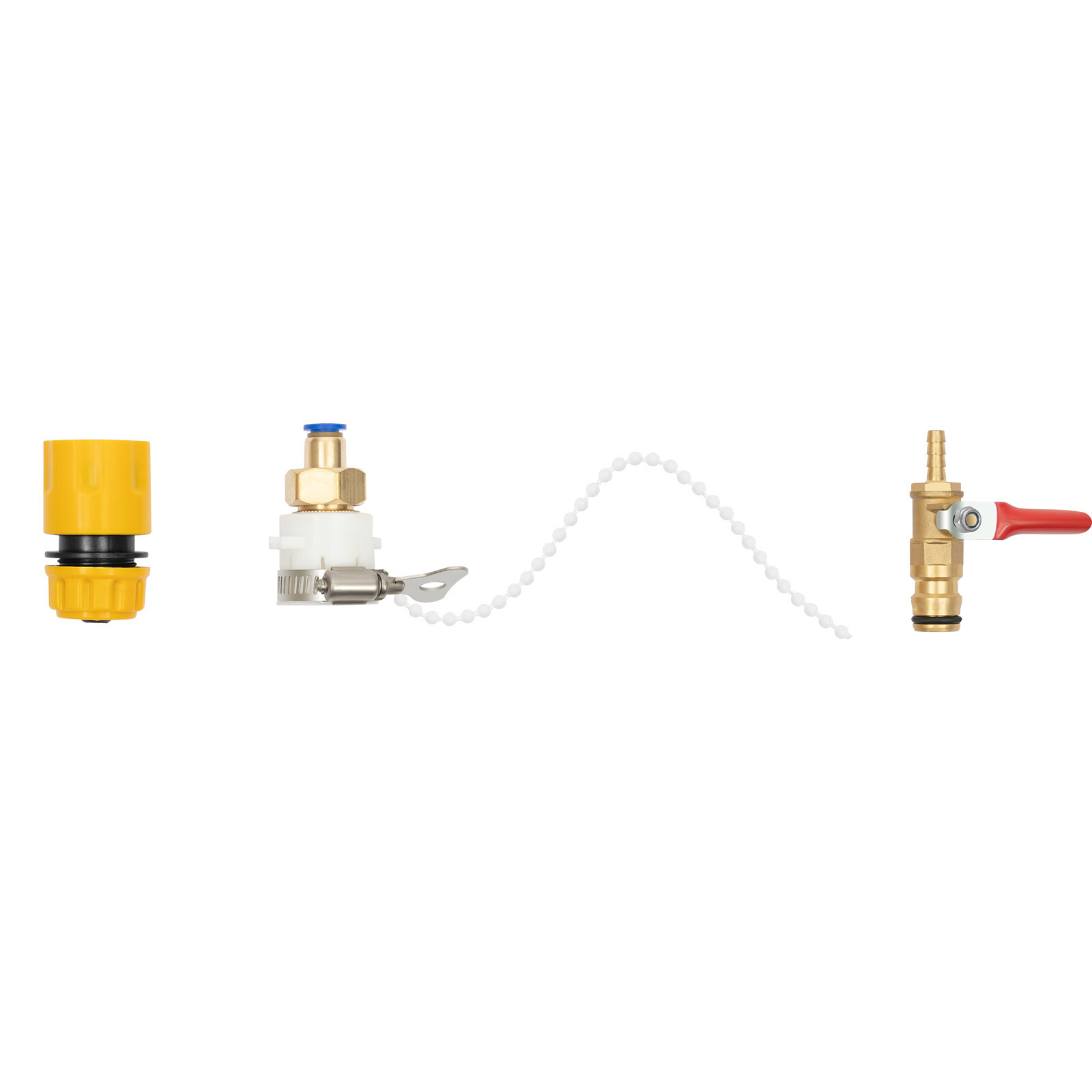 Window Cleaning Pole Water Supply Brush 7.4m Butt Pole with Single Side Buckle