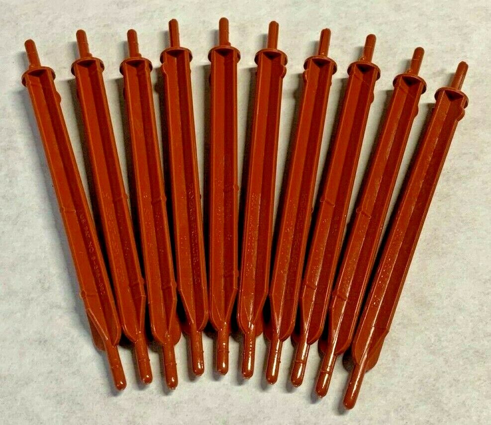 (10) Qty Primerus Spot-Spitters Spray Stake Orange Flow Rate 4.8 GPH Pattern 160
