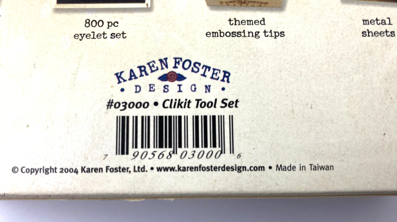 Karen Foster Design Clikit Multi-Purpose Spring-Action Scrapbooking Tool