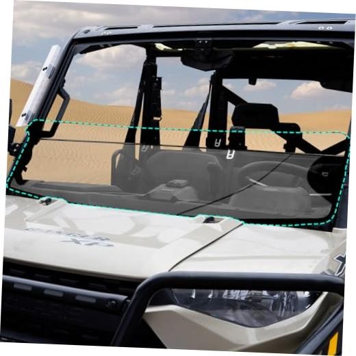 Front Half Windshield for Polaris Ranger XP 1000/XP Front half windshield