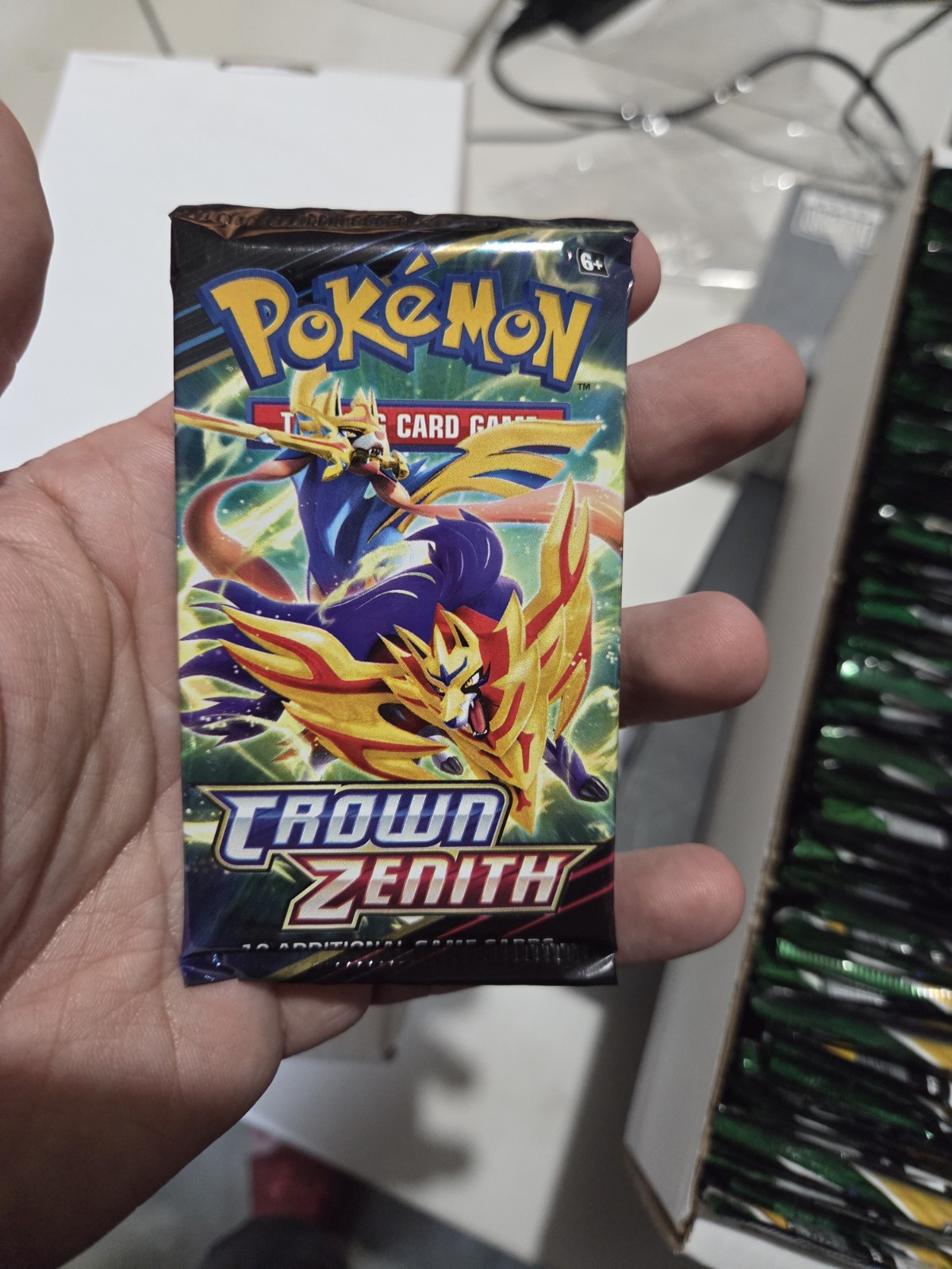 Pokemon TCG Sword and Shield Crown Zenith x1 Booster Pack Sealed