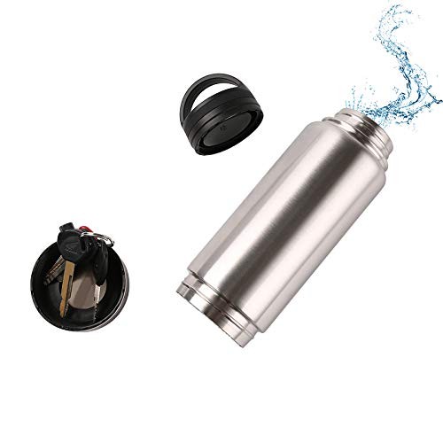 Stainless Steel Tumbler Safe Water Bottle Stash Box Diversion Safe Hidden Safe W
