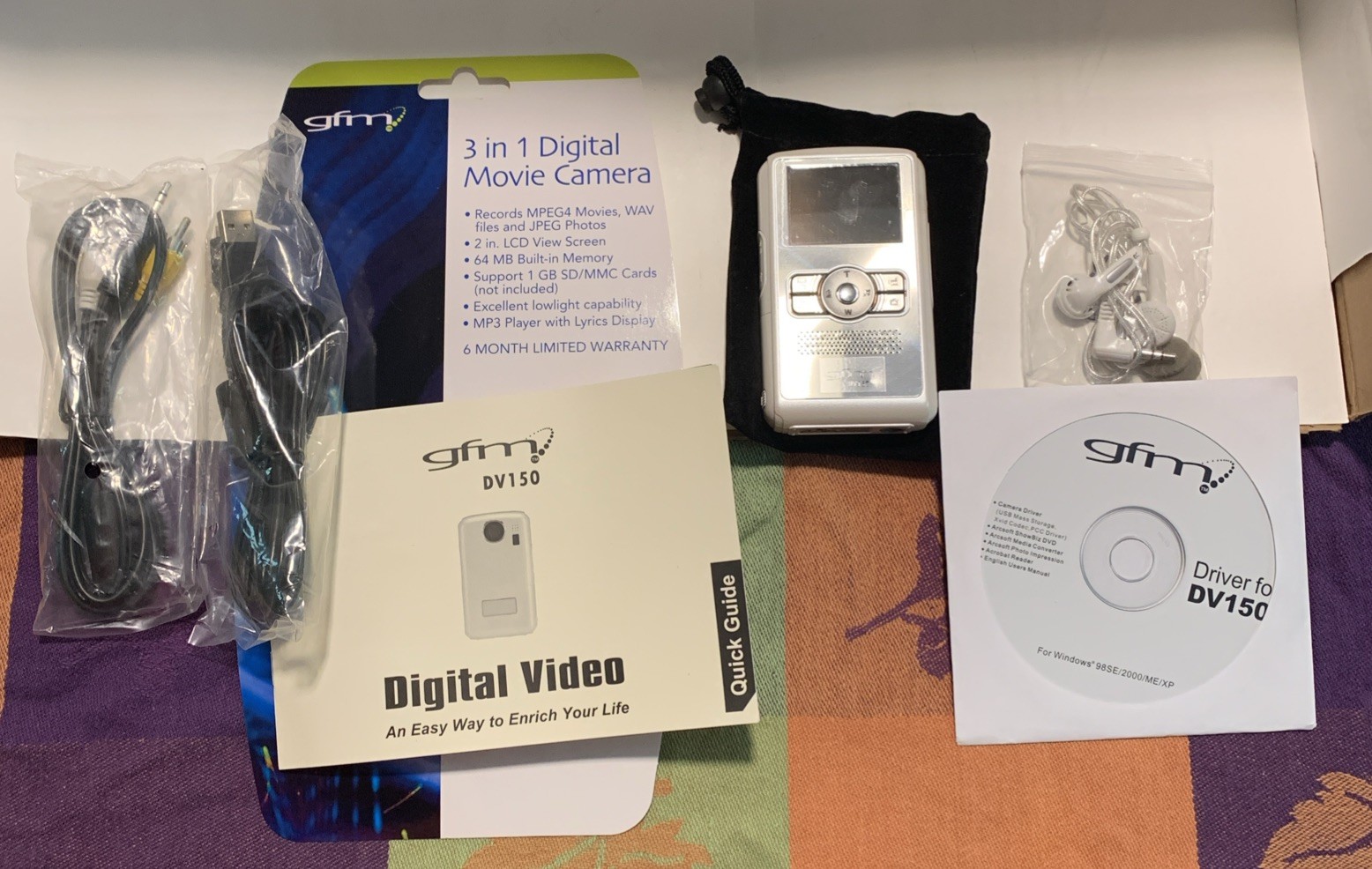 GFM DV150 3 In 1 Digital Video Movie Camera