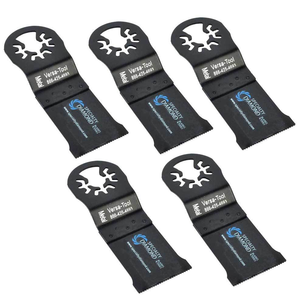 Versa Tool MB5B 35mm Bi-Metal Multi-Tool Saw Blades 5/Pk Fits Fein Multimaster