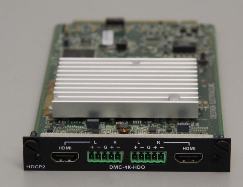 Crestron HDCP2 DMC-4K-HDO 2-Channel HDMI Output Card DM Switchers