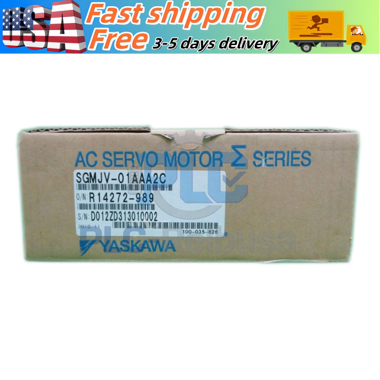 1PC YASKAWA AC SERVO MOTOR SGMJV-01AAA2C NEW