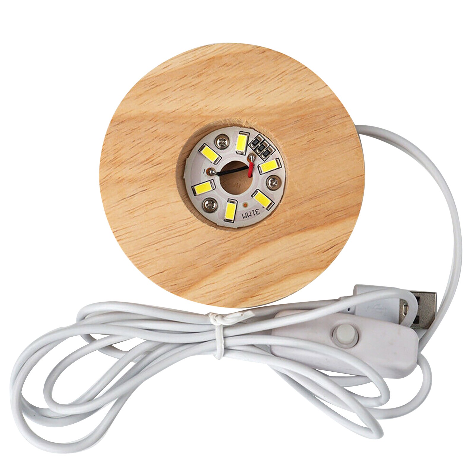 New Durable 80mm Night LED Lamp Holder Stand Base DIY Accessories Part J