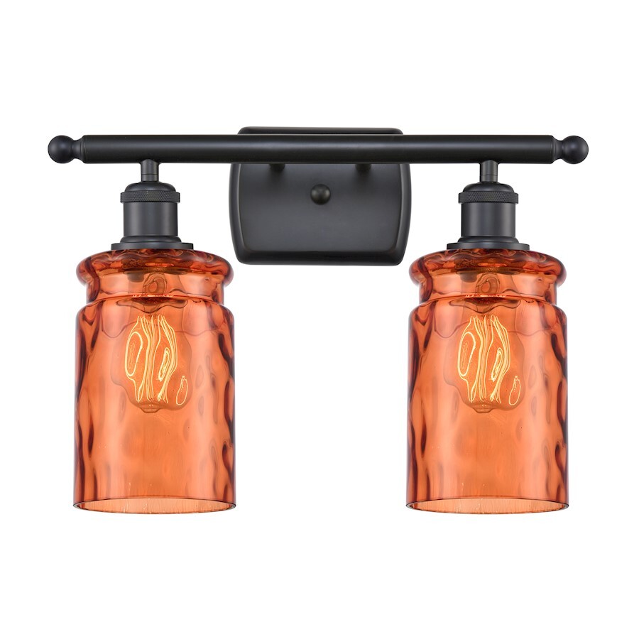Innovations 1W 64-LED Small Cone 1-Lt Sconce, B Brass/Seed - 515-1W-BB-G64-LED