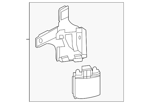 Genuine Ford Blind Spot Detection System Warning Sensor LB5Z-14C689-G