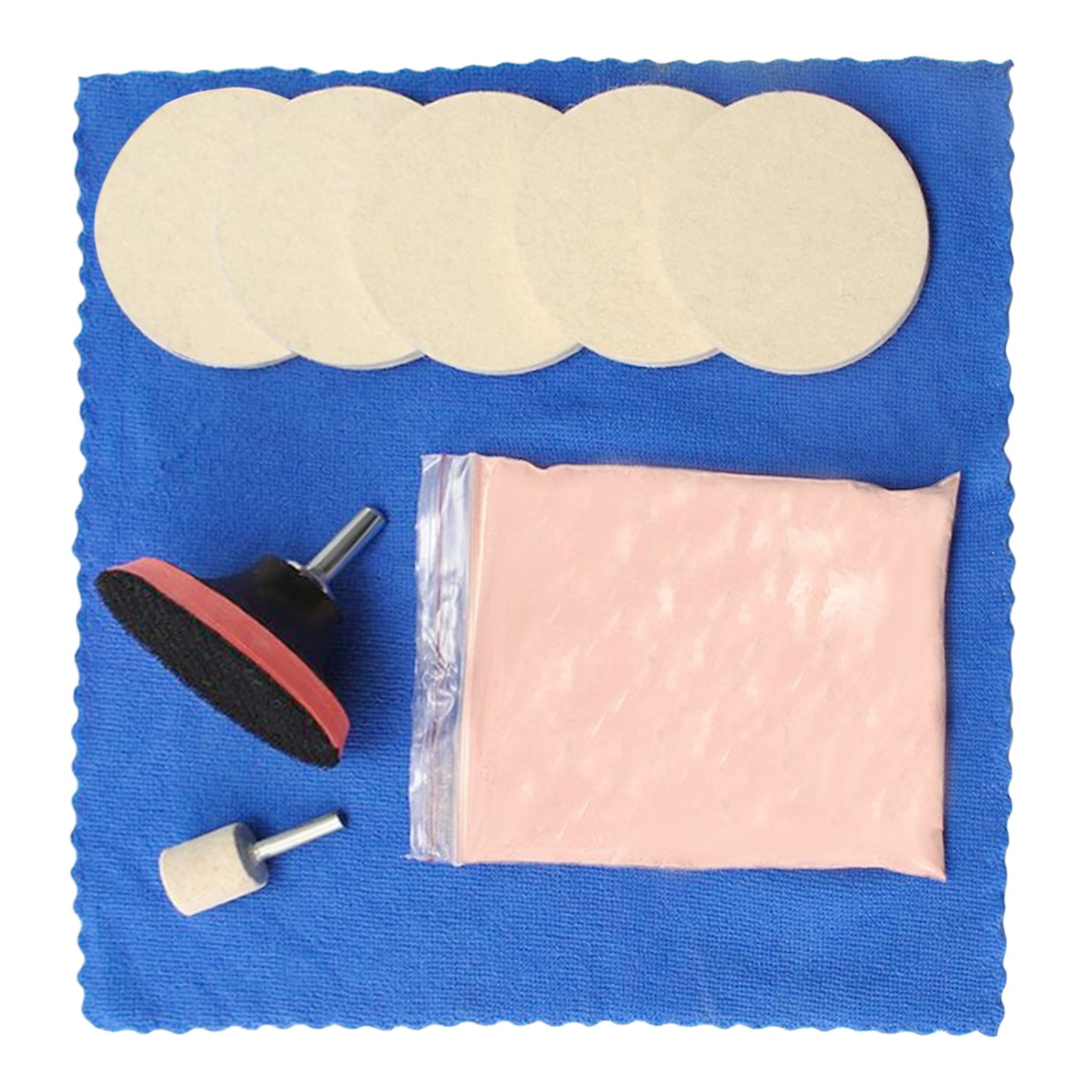 10 PCS Car Window Glass Polishing Kit, Window Scratch Removal Tool