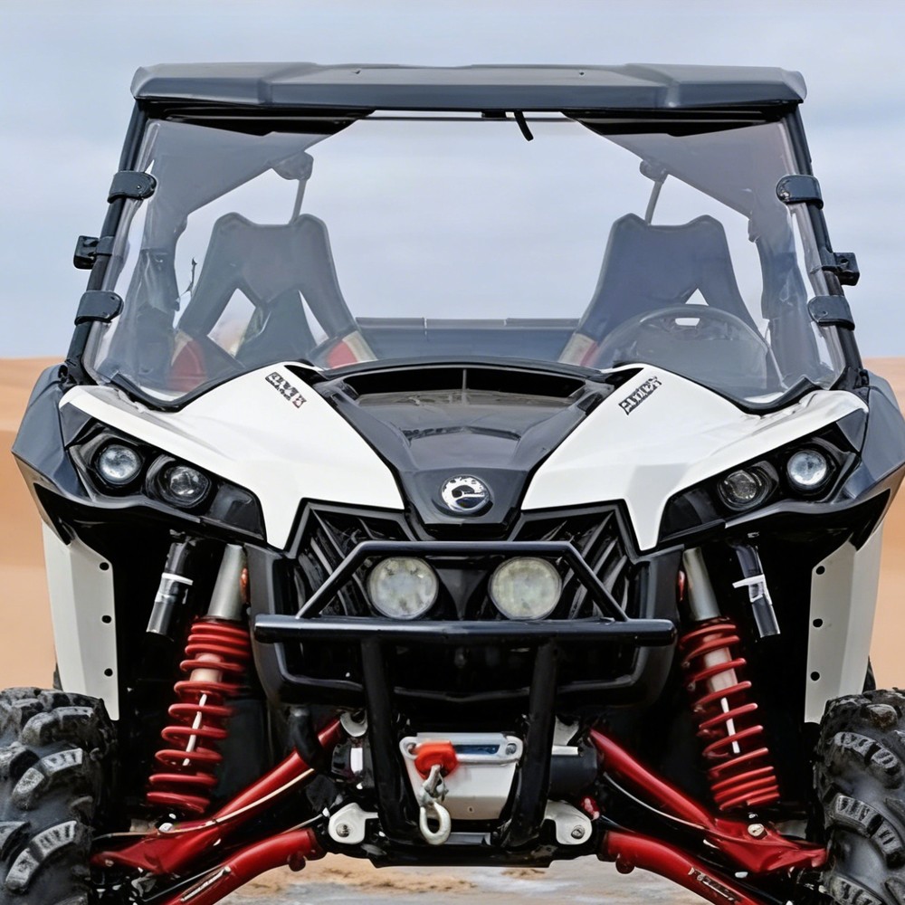Full Windshield For Can-Am Maverick 1000R Max 1000R 2013-2018 Clear Front Window