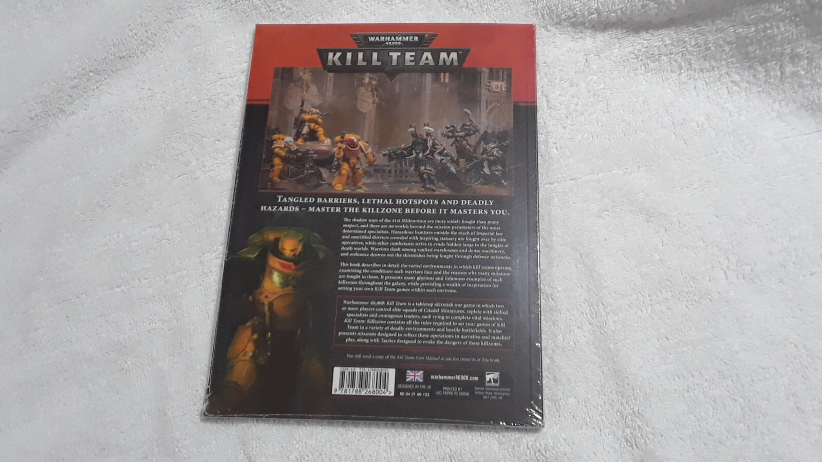 Warhammer 40K Kill Team Killzones Games Workshop miniatures book