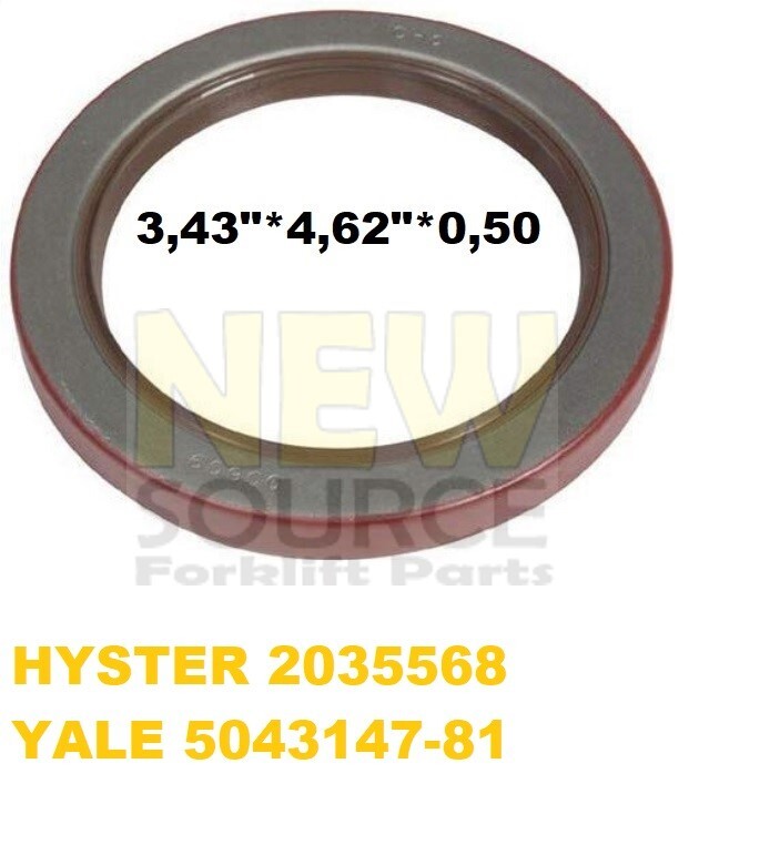 2035568 OIL SEAL FOR HYSTER  504314781 FOR YALE  7004972  CLARK RR236