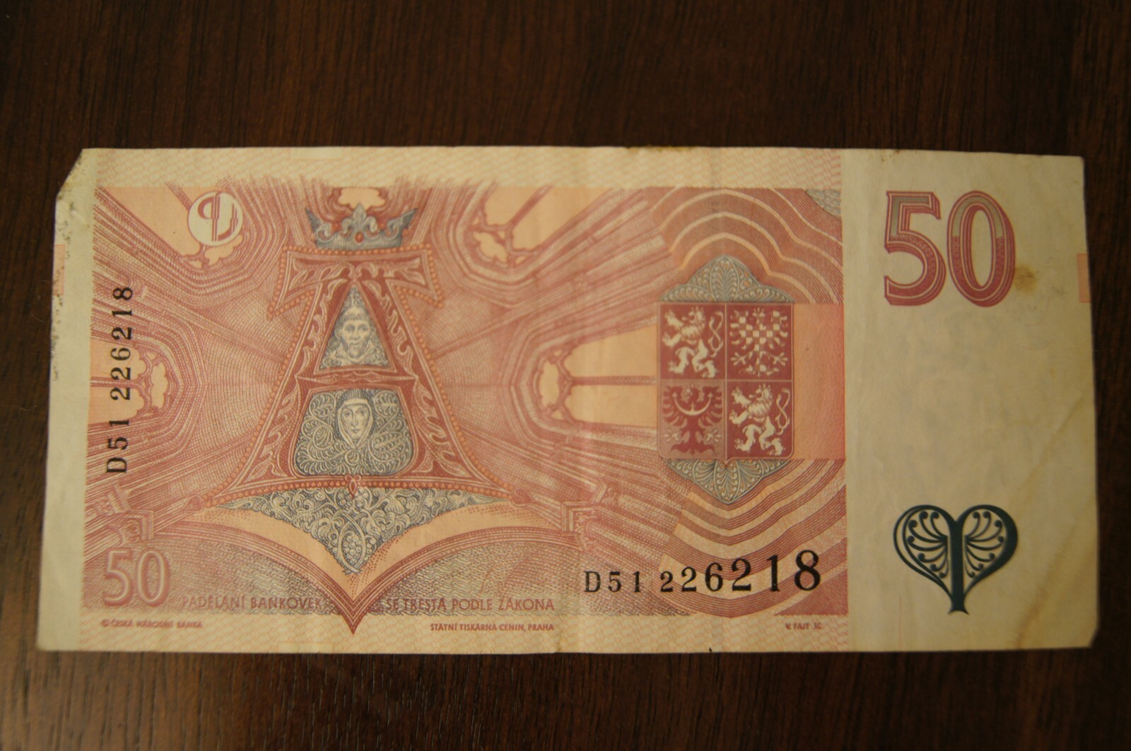 PADESAT KORUN CESKYCH 50