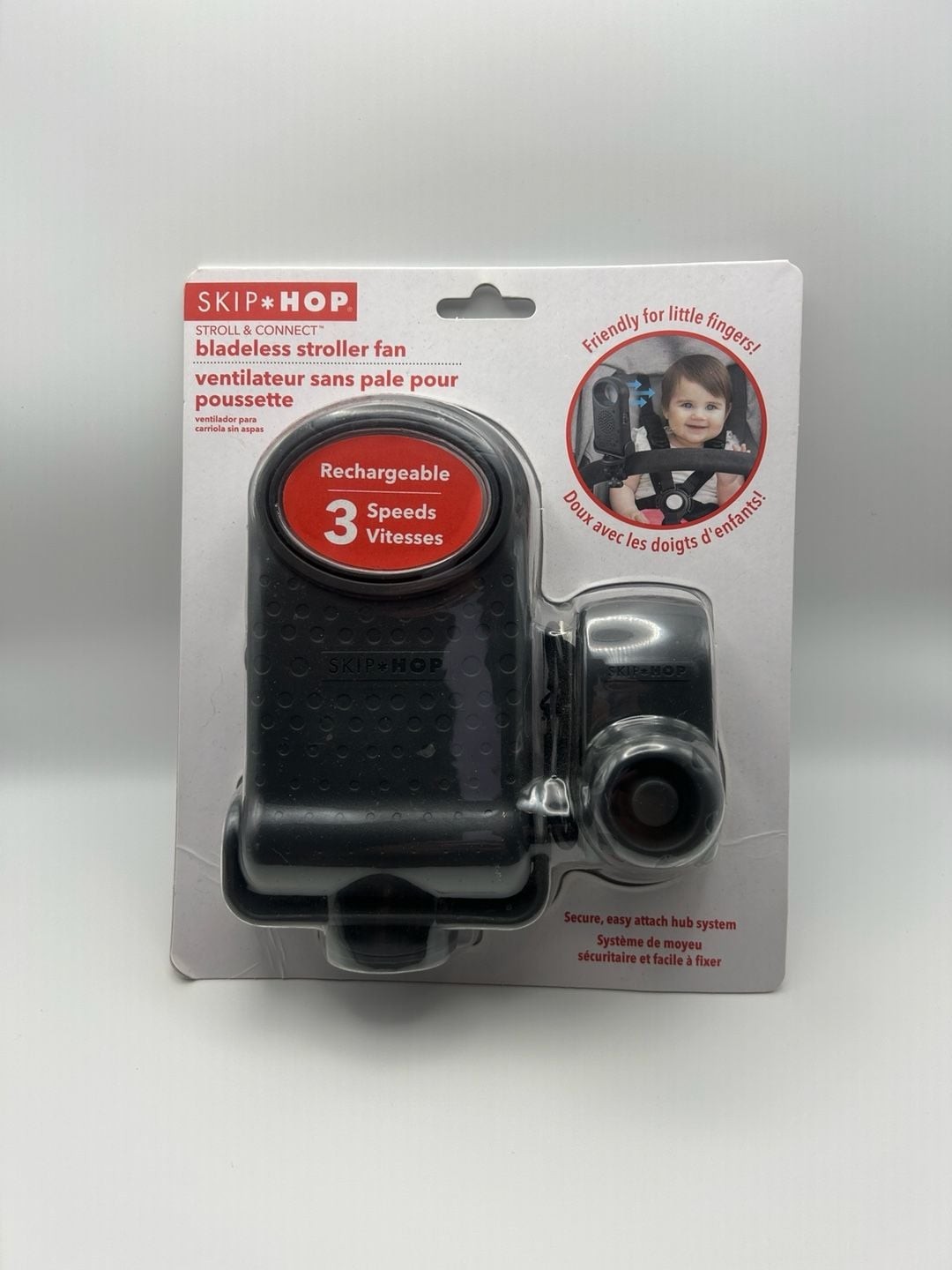 Skip Hop Stroll & Connect Bladeless Stroller Fan