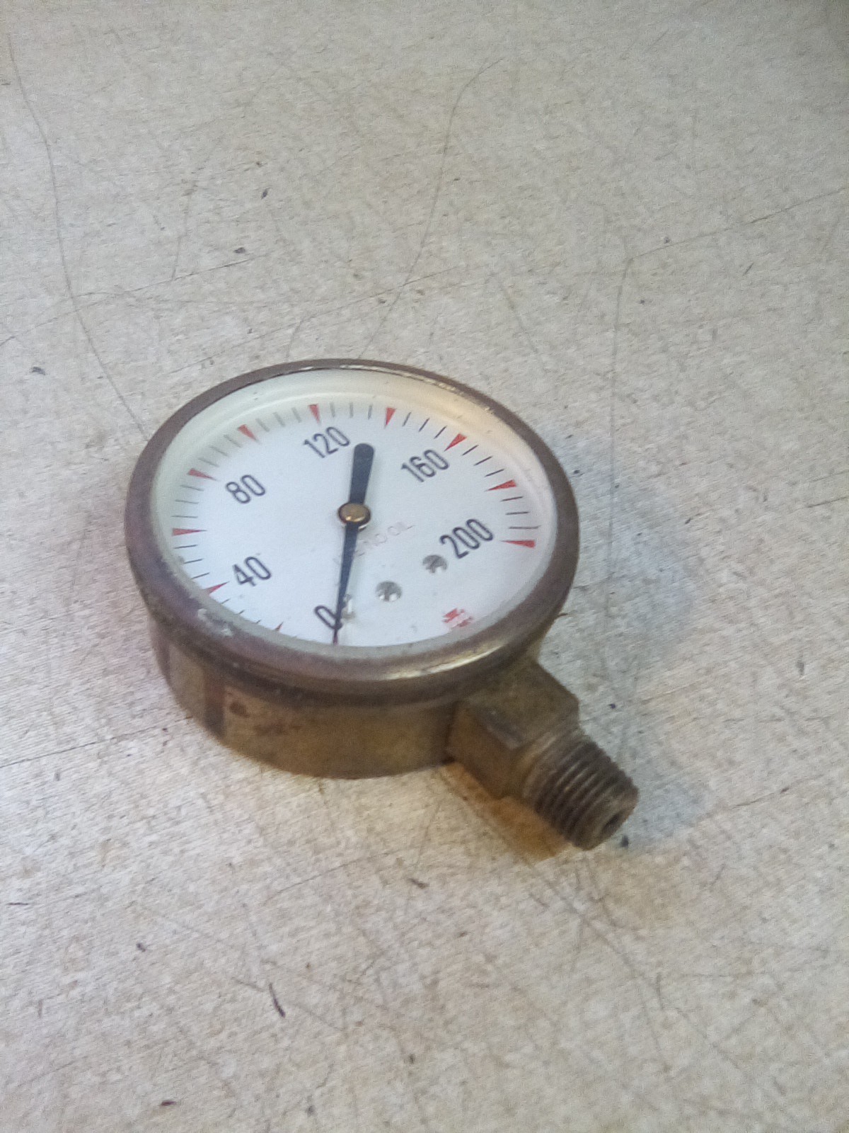 USG 10985-1 Pressure Gauge 0-200