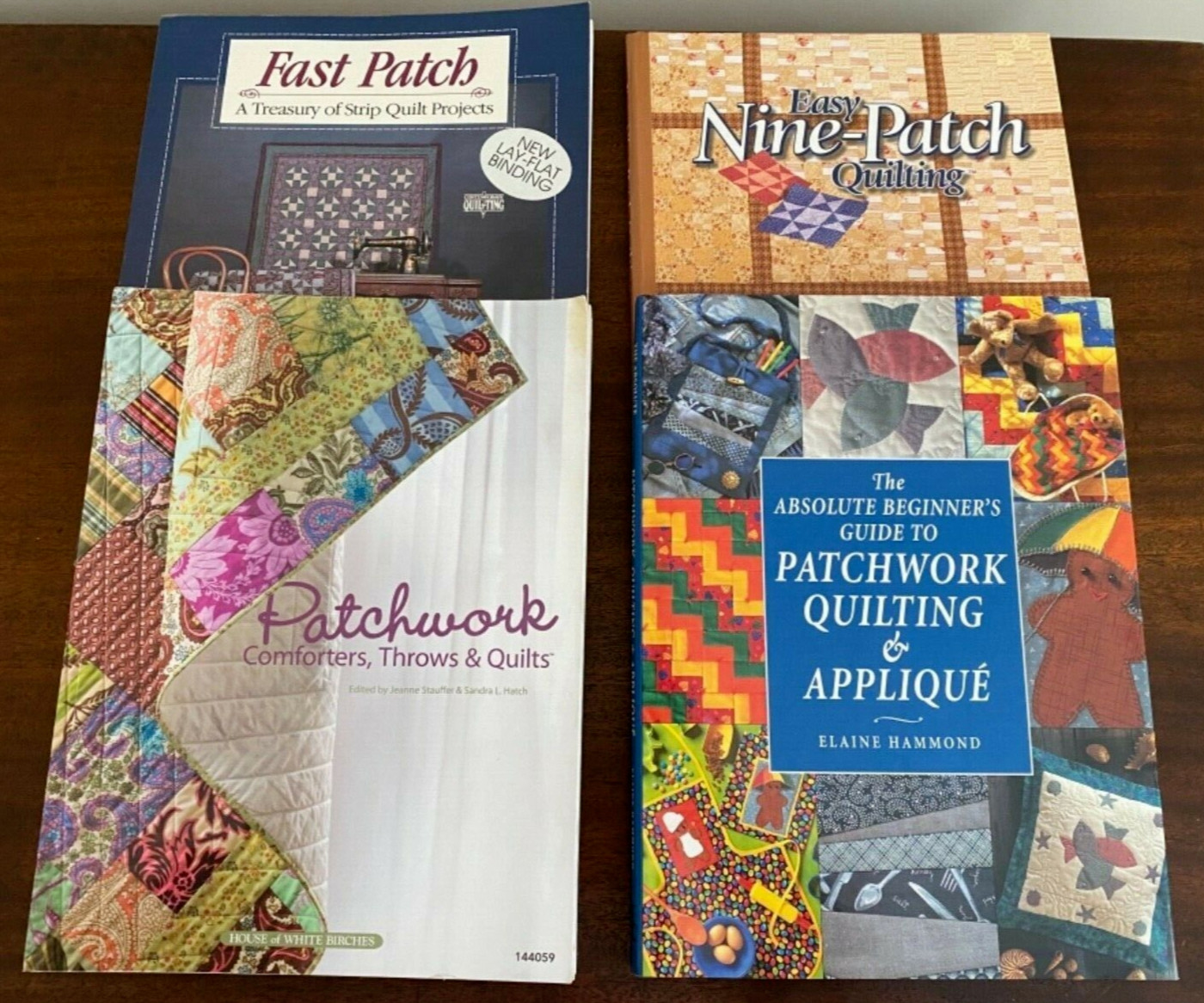 Patchwork Quilting Book lot! Applique, beginner guide, House of White, crafting!