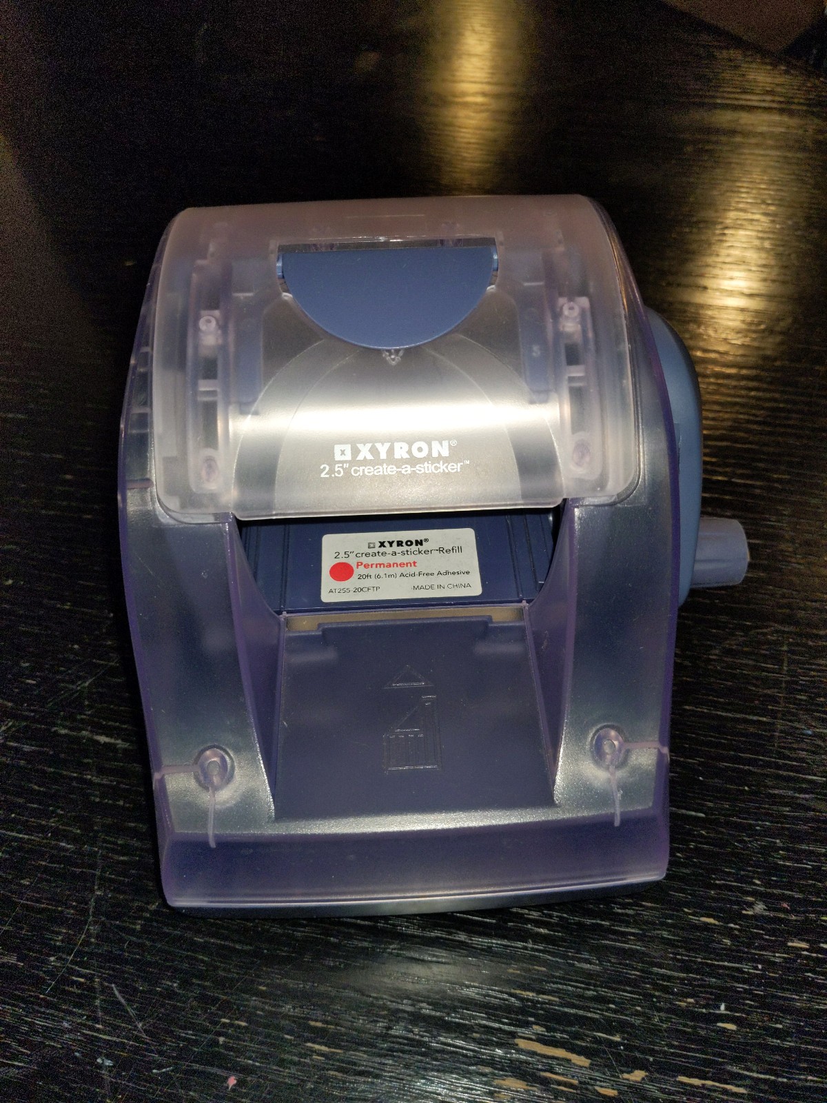 Xyron 250 Create A Sticker 2 1/2 in Sticker Maker 2.5"