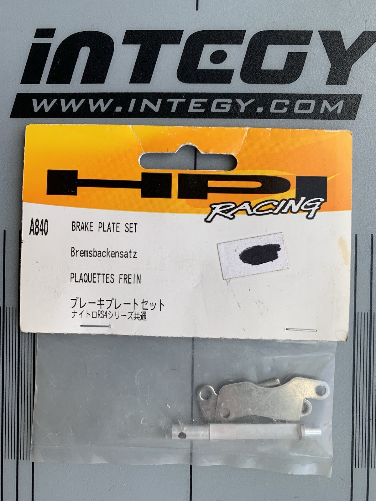 HPI A840 BRAKE PAD SET FOR SUPER NITRO RS4 MINI RACER NITRO RS4