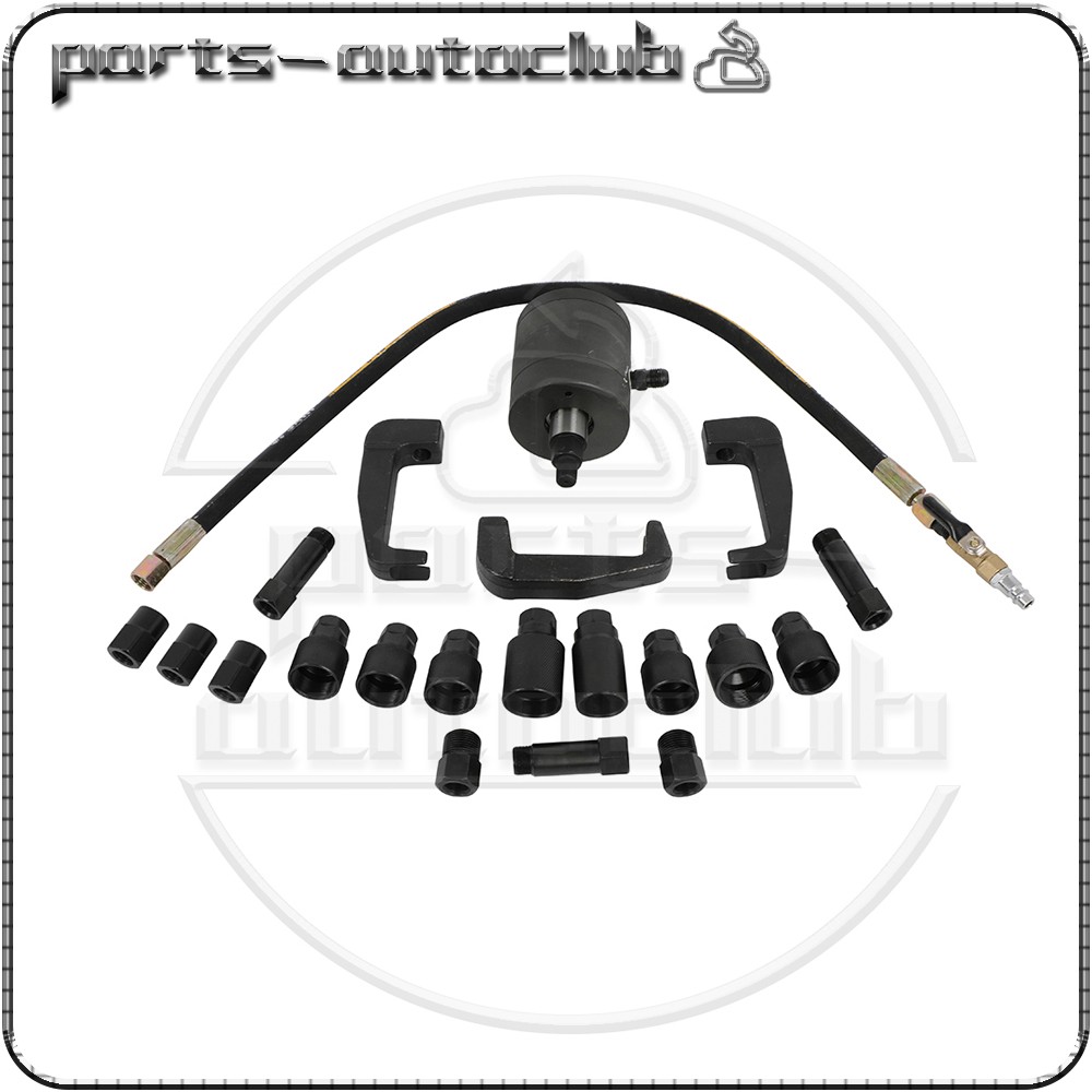 ✅24pcs Pneumatic Puller Set Extractor Tool Kit For Diesel Injectors Removal