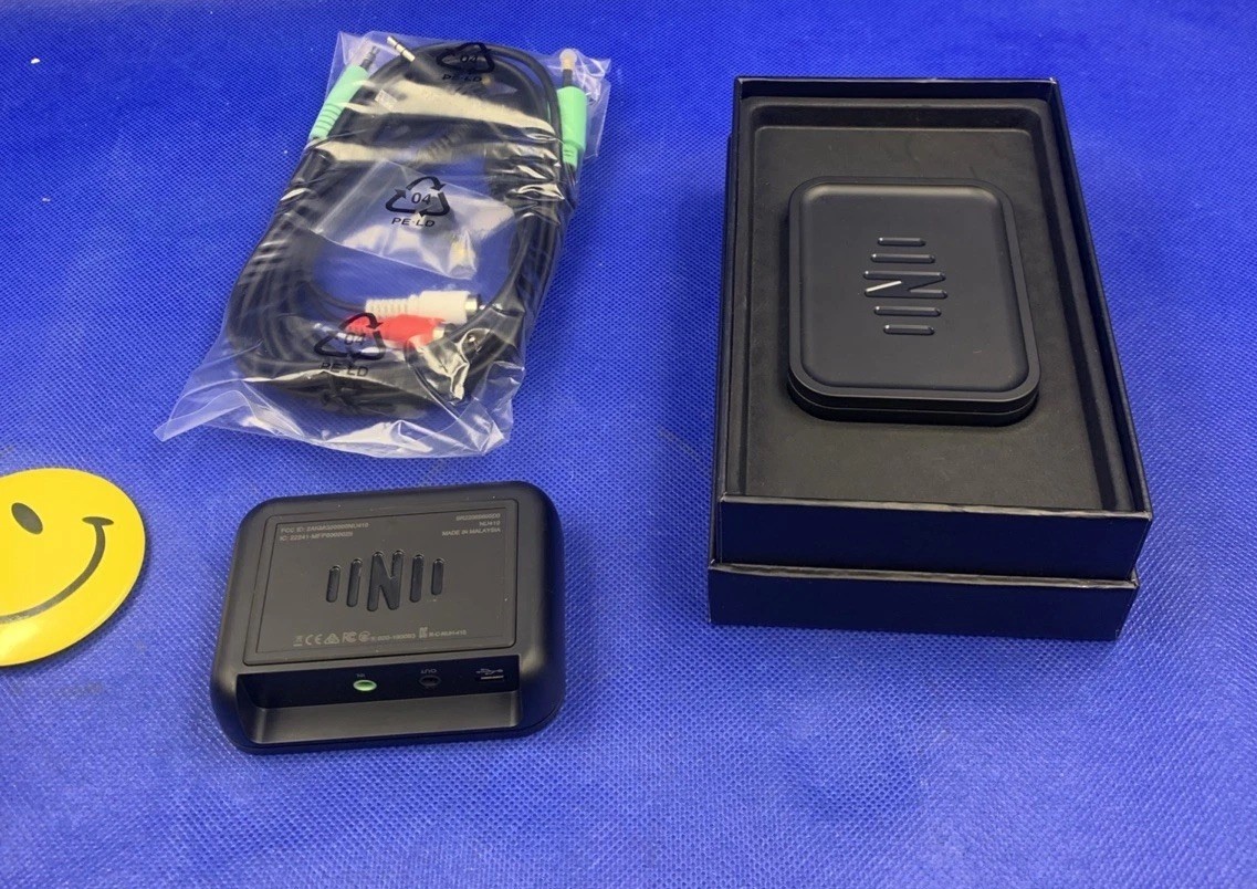 🔥2x IQstream TV Audio Streamer Hear TV Better Nuheara Qualcomm aptX Low Latency