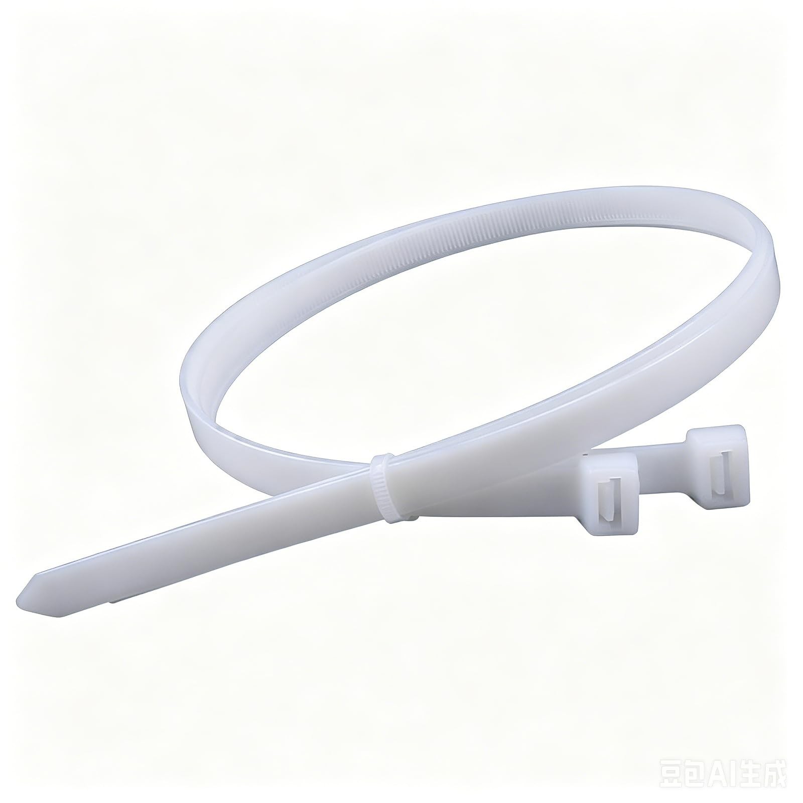 White Zip ties 24 Inch Heavy Duty Cable Ties 50 Pcs 120lb Tensile Strength | ...