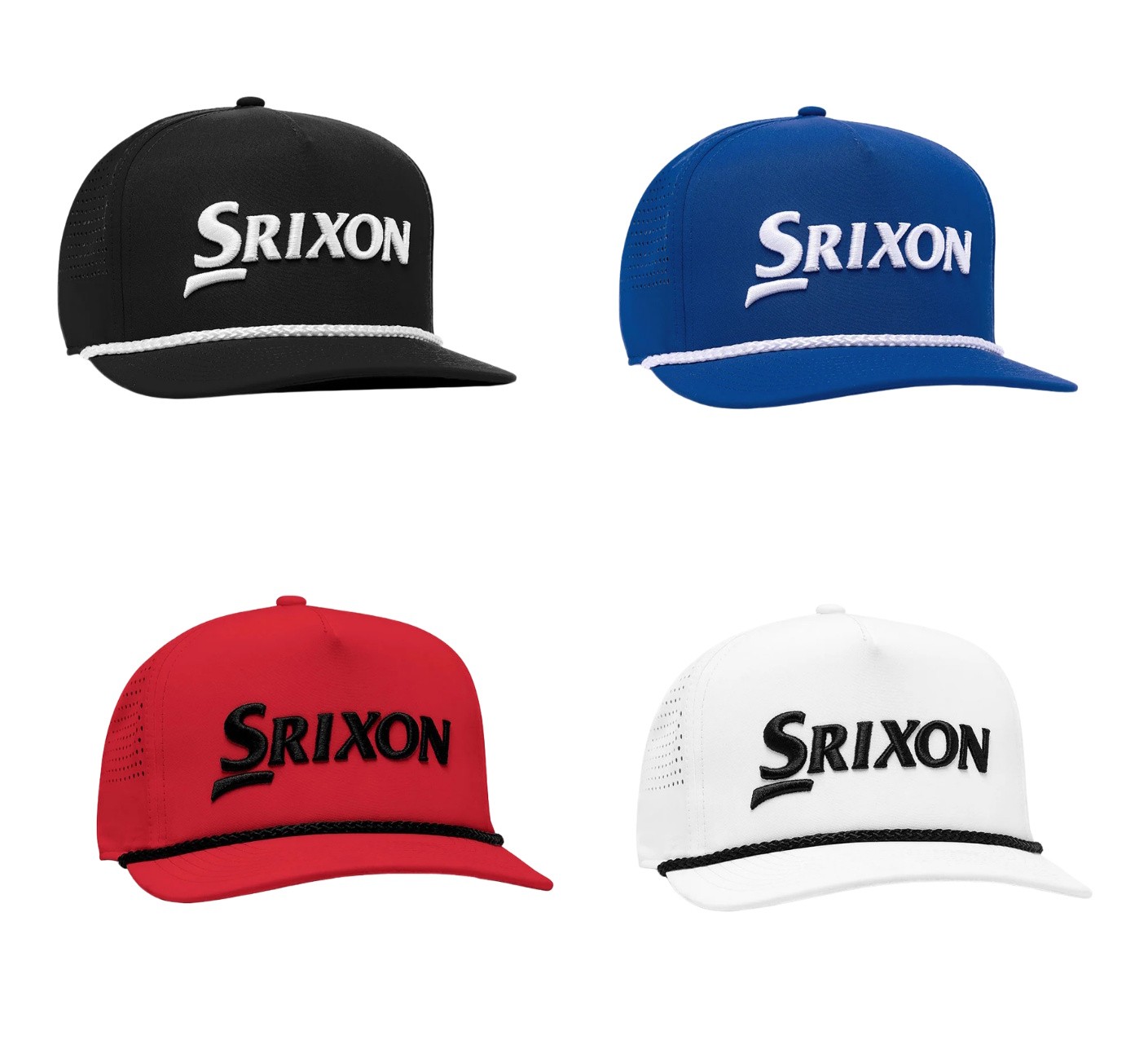Srixon Tour Tech Rope Hat - Blue/White - OSFM