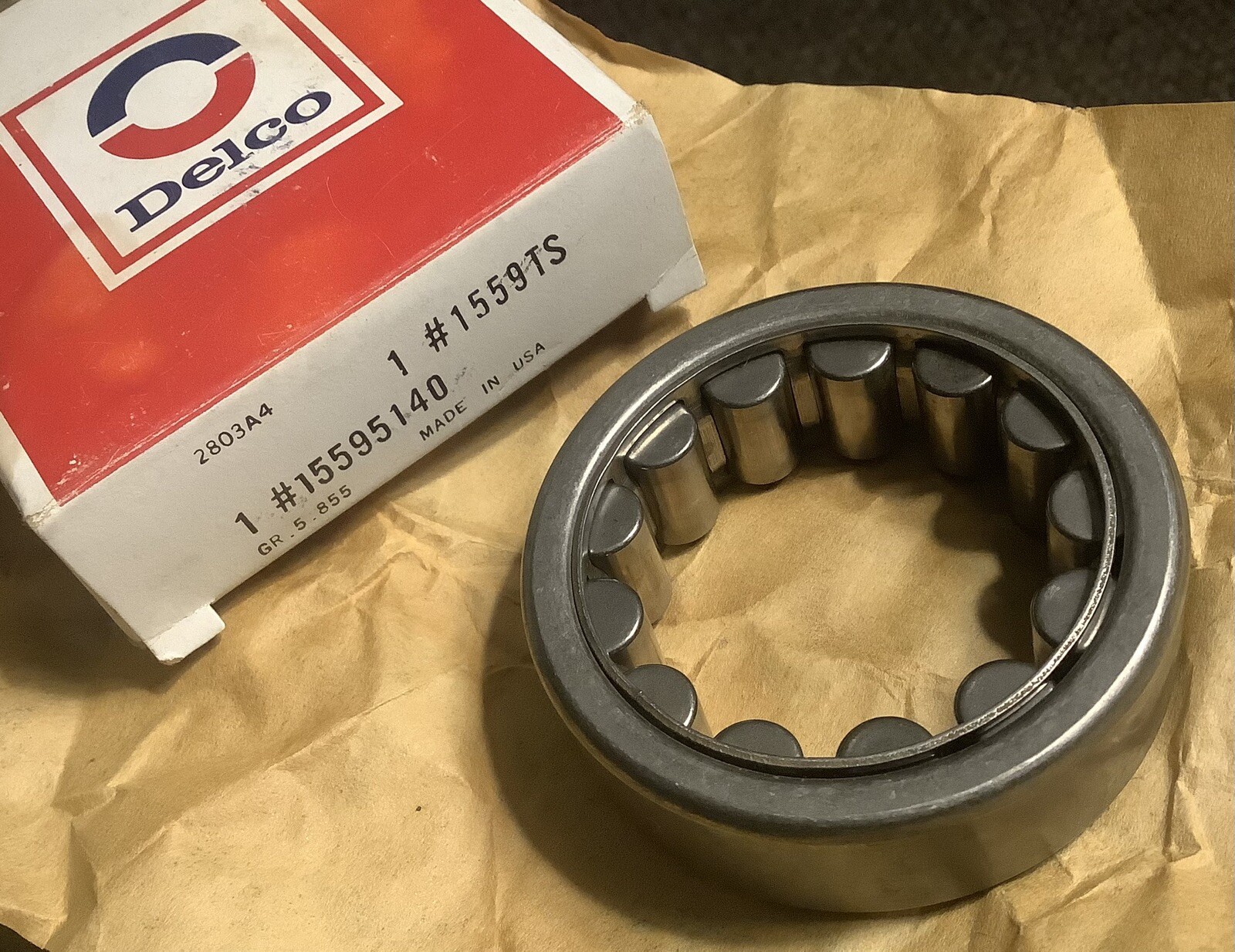 NOS Genuine GM Delco #15595140 Rear Wheel Bearing #1559TS…Made in U.S.A. Detroit