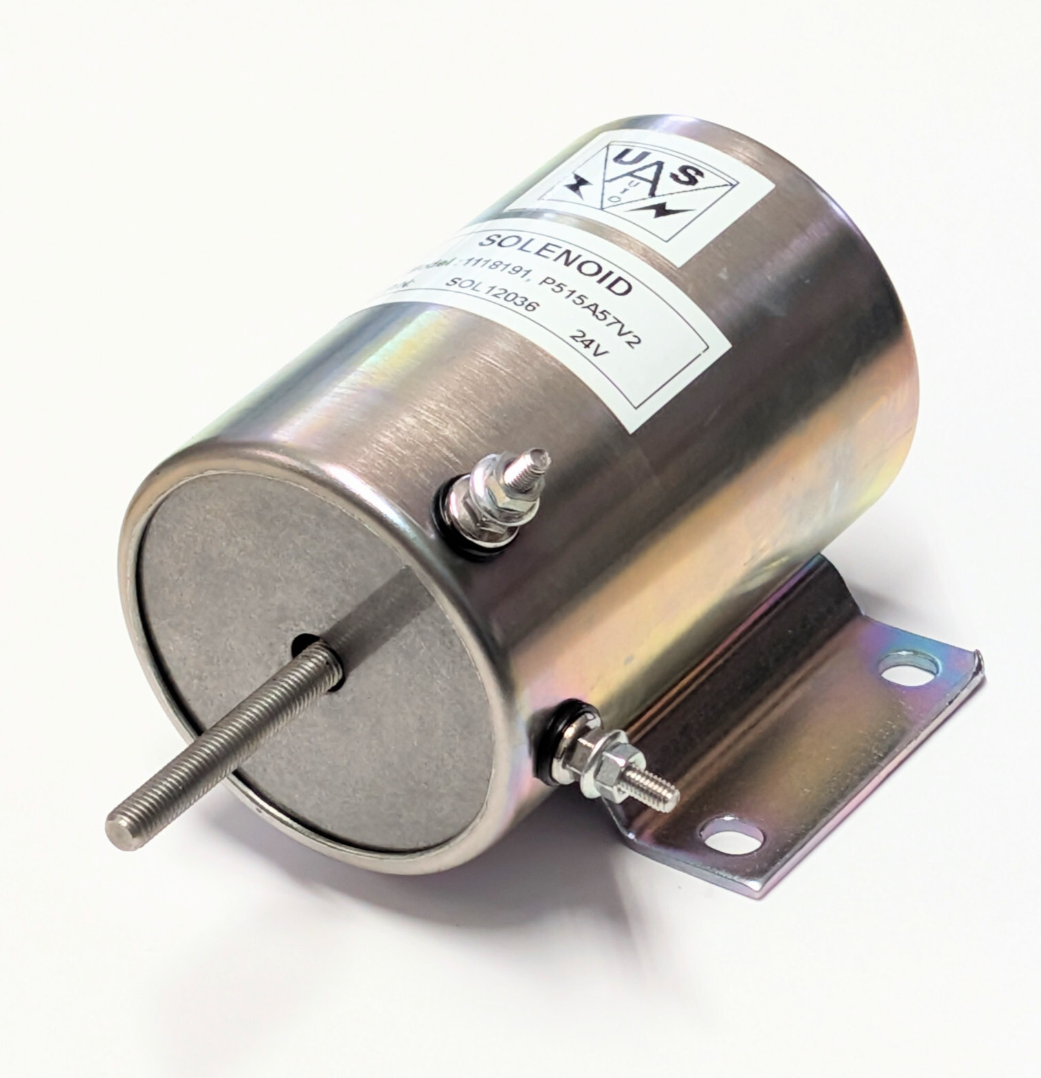 Work Solenoid 24V  Replaces Trombetta P515-A57V24, Delco 1118191, GM 23504197