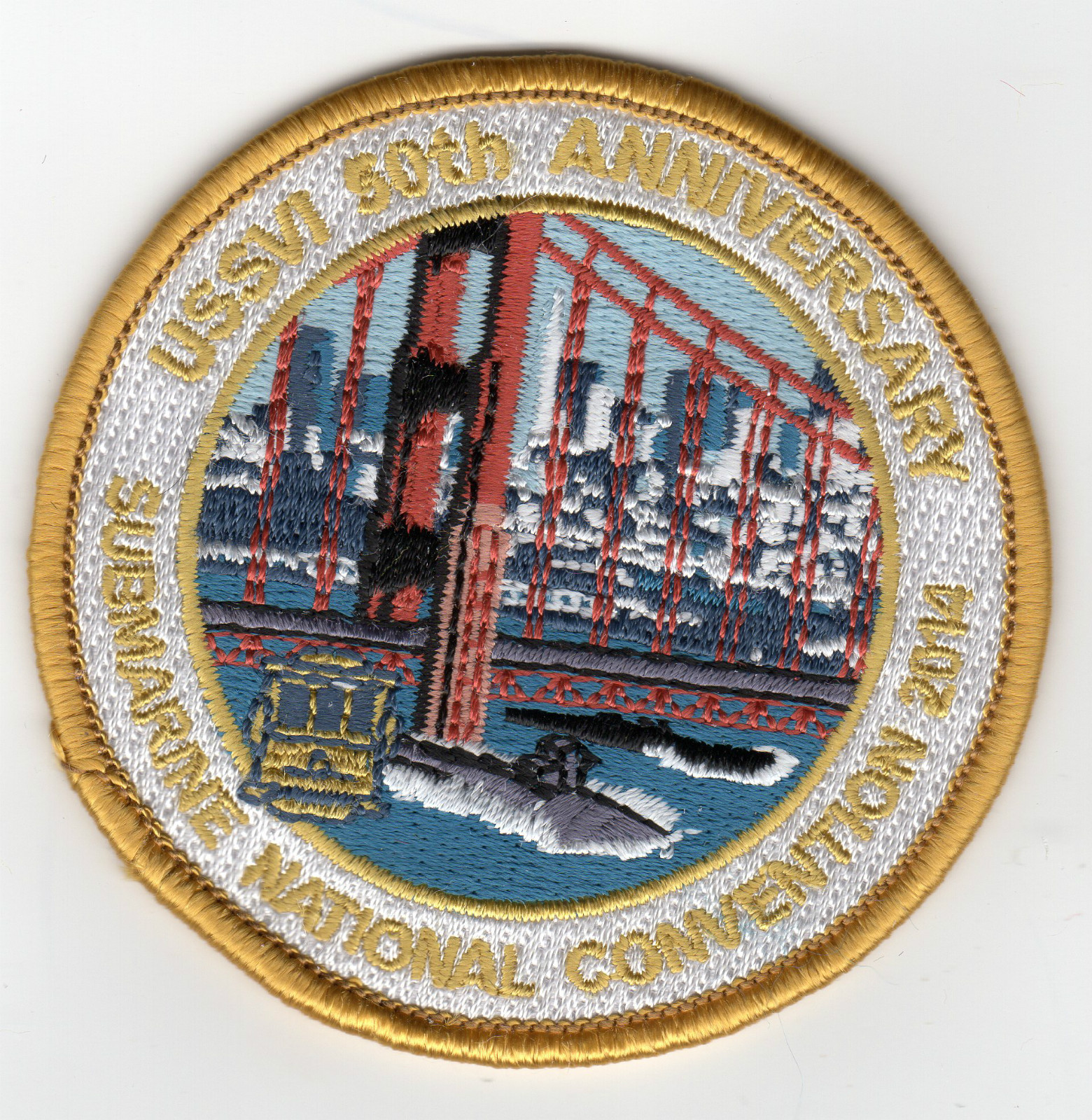 USSVI 50th Anniversary 2014 Sub National Convention BC Patch Cat No C7057
