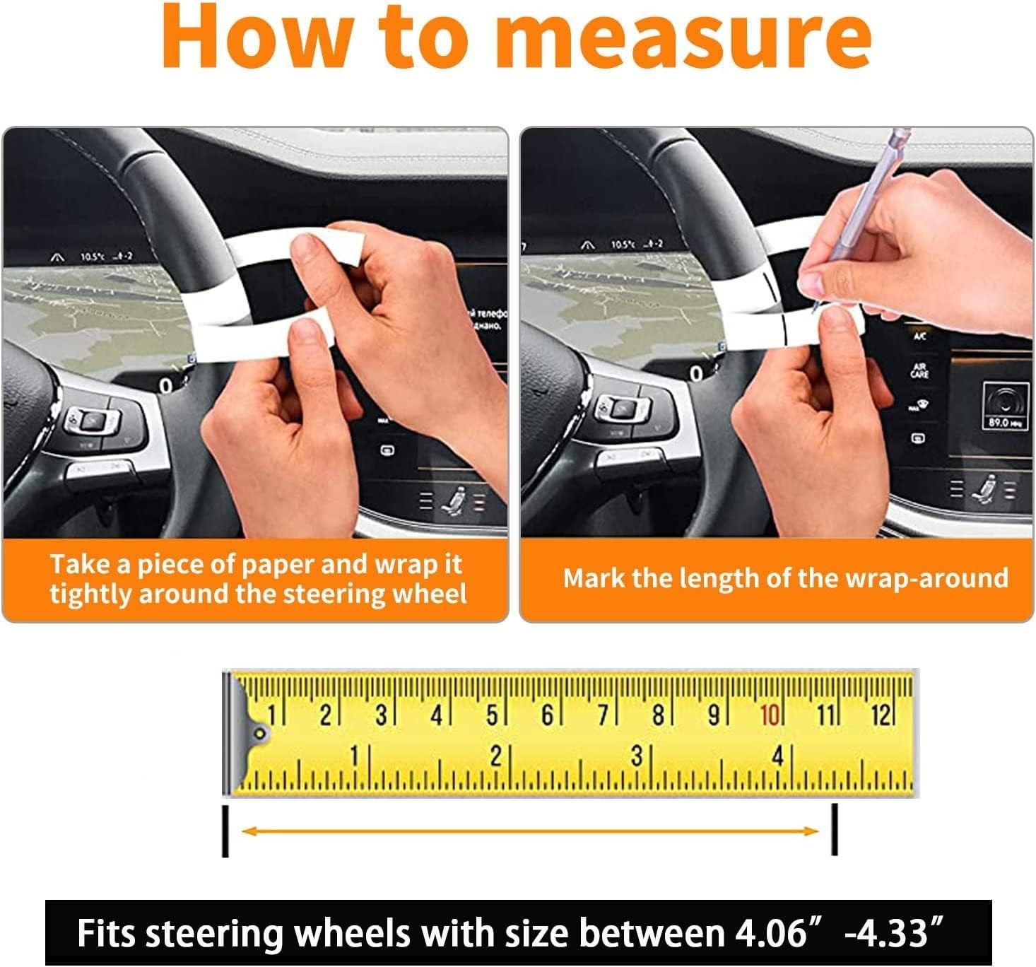 Car Food Table Steering Wheel Tray Black
