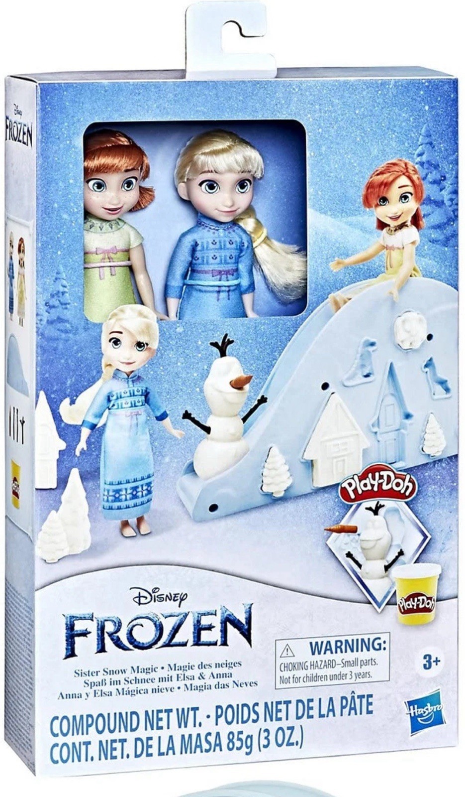 Hasbro The Ice Queen Fun in the Snow with ELSA & Anna, Play-Doh Play Set